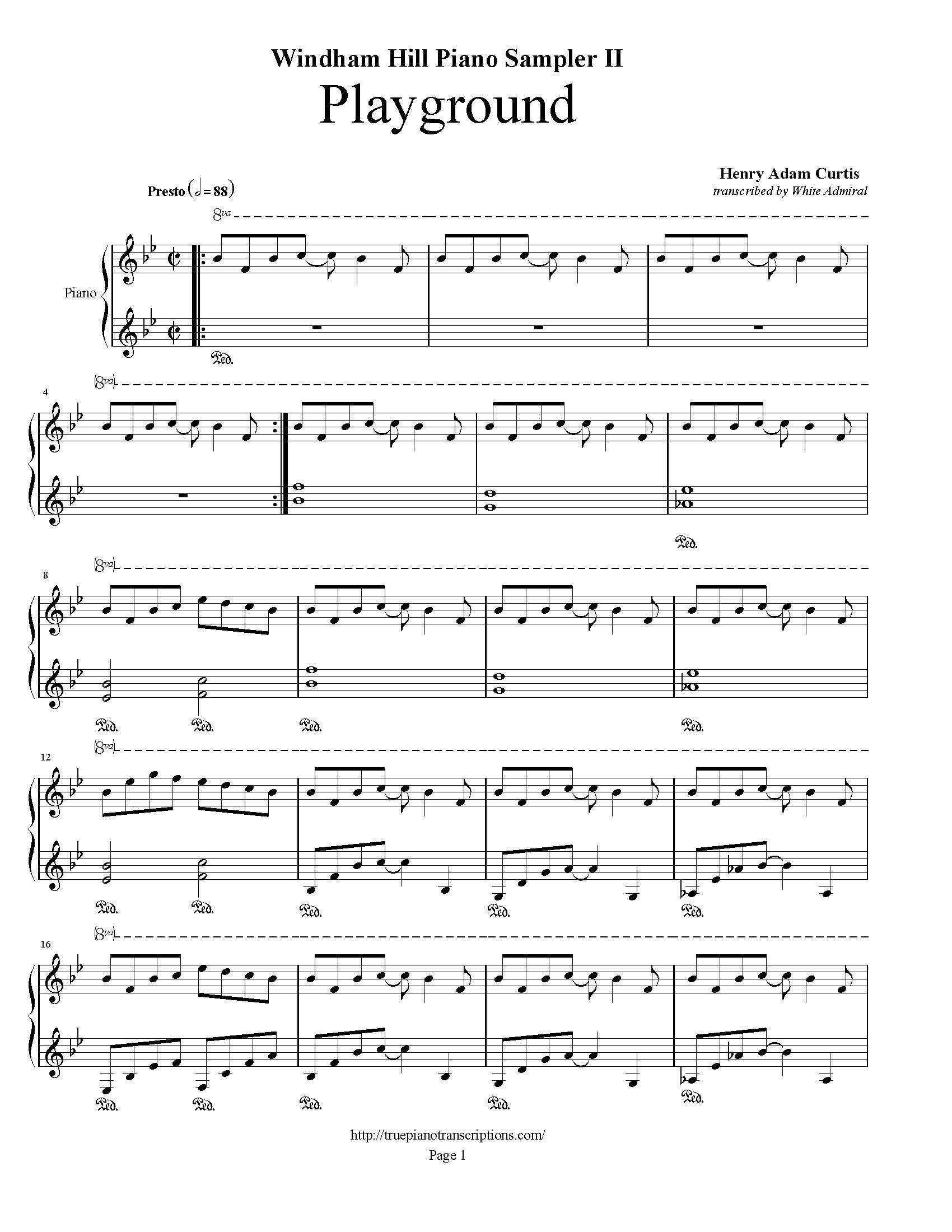 Windham Hill Piano Sampler Piano Solo
